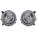 For Jeep Compass Headlight Assembly 2007 08 09 2010 Pair Driver and Passenger Side | DOT Certified | CH2502176 | CH2503176 | 5303843AE