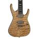 Dean Guitars Exile Select 7 String Quilt Top Electric Guitar, Right, Satin Natural EXILE7QM SN