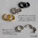 �t�[�v�s�A�X 2�_ 5mm �V���o�[ �S�[���h �u���b�N �� �� �� �����O�s�A�X �X�e�����X �����p ���f�B�[�X �����Y �C�������O �֘A�摜3