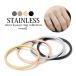  superfine ring stainless steel simple thin Gold silver rose Gold black piling attaching parent finger metal allergy correspondence ring 