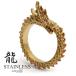  нержавеющая сталь наматывать иметься Dragon кольцо Gold кольцо 18K GP gold дракон кольцо дракон .... кольцо мужской кольцо мужчина металл аллергия соответствует 