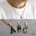 (T,45cm) initial колье алфавит колье Gold черный нержавеющая сталь металл аллергия соответствует 
