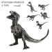 (karunotaurus(Carnotaurus)) высокое качество нержавеющая сталь материалы динозавр украшение предмет украшение произведение искусства tilanosaurusverokilaptoru mega laptoru