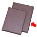 e.. кожа Touch меню книжка LB-401 ( большой ) Brown меню подставка * настольный автограф * меню книжка * высококлассный (1-2066-0103)