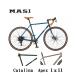 [ ликвидация запасов распродажа ]masi Catalina Apex 1x11maji.katalina apex гравийная дорога мотоцикл Kuromori рама передний одиночный touring велосипед maji-