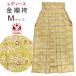  Kyoto Muromachi st. Mai шт. костюм церемония окончания hakama одиночный товар роскошный . золотой . hakama женский M размер [ женщина . цветок цвет, цветочный принт ]KR02-M
