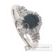 ジュエリー  ブラックオパール ダイヤモンド リング・指輪 プラチナPT900  中古
