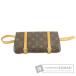 LOUIS VUITTON Louis Vuitton M51159 небольшая сумочка *mareru набедренная сумка * сумка-пояс монограмма парусина женский б/у 
