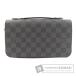 LOUIS VUITTON Louis Vuitton N61254 Zippy XL ручная сумочка Damier Efini мужской б/у 