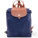 Longchamp Long Champ ru*p задний -ju рюкзак * Day Pack нейлон материалы женский б/у 