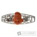  jewelry coral .. obidome K14 white gold used 