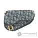 CHRISTIAN DIOR Christian Dior седло Toro ta- рисунок косметичка парусина женский б/у 