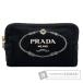PRADA Prada Logo косметичка парусина женский б/у 