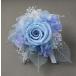  симпатичный * консервированный цветок * один колесо использование букетик ( голубой )