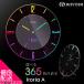 RHYTHM ���Y�� 8RZ197SR02-BK �|�����v �d�g���v �d�g �������v �N���b�N ���v Iroria A �C�����A ���t�\�� ���� LED �X�^�C���b�V��
