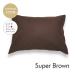  все 25 цвет L размер подушка покрытие super Brown чай pillow кейс 50×70cm одноцветный простой хлопок 100%