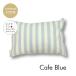 M размер подушка покрытие Cafe голубой полоса рисунок pillow кейс 43×63cm хлопок 100%