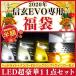 信玄 福袋 通常価格から50％OFF EVO LEDカラーチェンジバルブ ウインカー バックランプ ナンバー灯など超豪華11点セット福袋【2020年1月6日より順次発送】