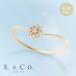 ߥե   ǥ K10 10   0.02ct ץ쥼   η뾽 L&Co. 륢ɥ