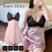  нижнее белье большой размер женский baby doll slip внутренний Cami платье Night одежда спина ..LL 3L 4L 5L