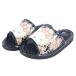  Sanrio Hello Kitty симпатичный женский здоровье сандалии тапочки Kitty Chan SA4194L черный гибискус 