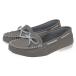 [ размер замена не возможна ] deck shoes женский туфли-лодочки капри мокасины плоская обувь легкий новый Pepe 7190 серый 