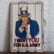  лодыжка Sam из дерева табличка Vintage обработка дерево автограф панель I WANT YOU 45cm×30cm×1.8cm #UNCLE SAM интерьер смешанные товары магазин дисплей гараж 