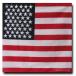  America национальный флаг бандана длина 55cm× ширина 55cm # американский звезда статья флаг USA хлопок 100% хлопок мужской женский 