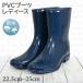 LACCU woman PVC boots navy 