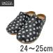 LACCU light weight garden sandals spray mam black 