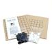  introduction for Go labo original set introduction booklet attaching MDF material 6*9. record Go stones attaching set ( spread version )