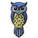  симпатичный сова вышивка. значок. утюг установка кроме того, .. прикреплять нашивка 