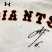 [ почтовая доставка бесплатная доставка ] Yomiuri Giants . человек вышивка нашивка Sakamoto автограф белый / Sakamoto . человек /giants/ отвечающий ./ вышивка / Uni Home 