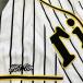 [ почтовая доставка бесплатная доставка ] Hanshin Tigers вышивка нашивка . глициния #51 номер /. глициния Hayabusa futoshi /tigers/ отвечающий ./ вышивка / Uni Home 