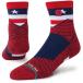 STANCE Stan sAMERICAN QTR мульти- спорт носки носки A459A21AMQ-RED