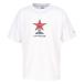 CONVERSE Converse принт футболка баскетбол короткий рукав унисекс CB252358-1100