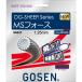 18SS GOSEN Gosen soft теннис -тактный кольцо s струна MS сила deep black теннис струна SS431DBK[RS2312]