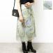 CELINE ꡼ Slik Georgette Midi Skirt ߥǥॹ 饷åեå ץ 륯硼å ǥ 2J312426N 29BT