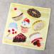 FEILER �t�F�C���[ �n���J�` Chenille Towel 25�~25 Cupcakes �J�b�v�P�[�L ���f�B�[�X �n���h�^�I�� �^�I���n���J�` �R�b�g��