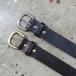 FUNNYfa колено [1-1/2 HARNESS BELT] Harness ремень простой телячья кожа SPECIAL TANNING LEATHER рука окраска 