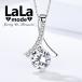 �l�b�N���X ���f�B�[�X ���{�� ���`�[�t �ꗱ�� �����X�g�[�� 0.8ct CZ�_�C�������h AAAA �V���o�[925 �v���`�i �R�[�e�B���O�d�グ �A�����M�[�Ή� 30�� 40��
