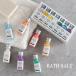 【G.P.CREATE】セルデ クレール　バスソルト　ミニボトル７本セット　SEL DE COULEUR　フランス　ブルターニュ