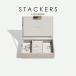 �y���{���K�㗝�X�z�ySTACKERS�z�~�j �W���G���[�{�b�N�X LId �g�[�v �O���[�W�� Taupe �X�^�b�J�[�Y �����h�� �C�M���X