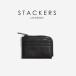 �y���{���K�㗝�X�z�ySTACKERS�zID�P�[�X�@�J�[�h�z���_�[�@�u���b�N�@Black Zipped Card Holder