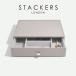 �y���{���K�㗝�X�z�ySTACKERS�z�X�[�p�[�T�C�Y�@�h�����[�@�f�B�[�v�A�N�Z�T���[�@�W���G���[�{�b�N�X �@ �g�[�v�@�O���[�W�� Taupe