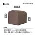 �u�݌Ɍ���v��h�H�� �T�C�N���n�E�X 3��p �Ԍ�1.56m ���s2.2m SB �u���E�� �֘A�摜5