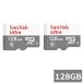 (2�Z�b�g) �T���f�B�X�N �}�C�N��SD MicroSDXC SDSQUNR-128G-GN3MN Ultra 128GB Sandis