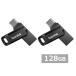 (2�Z�b�g) �T���f�B�X�N USB������ SDDDC3-128G-G46 Ultra Dual Drive Go USB Type-C 128