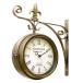 [ настенный двусторонний часы ] стойка часы [ wall (L)] Bronze(KENSINGTON)