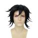 Wigs2you парик H-5653 HPO для взрослых мужчина аниме . воитель черный бахрома - Bang парик 